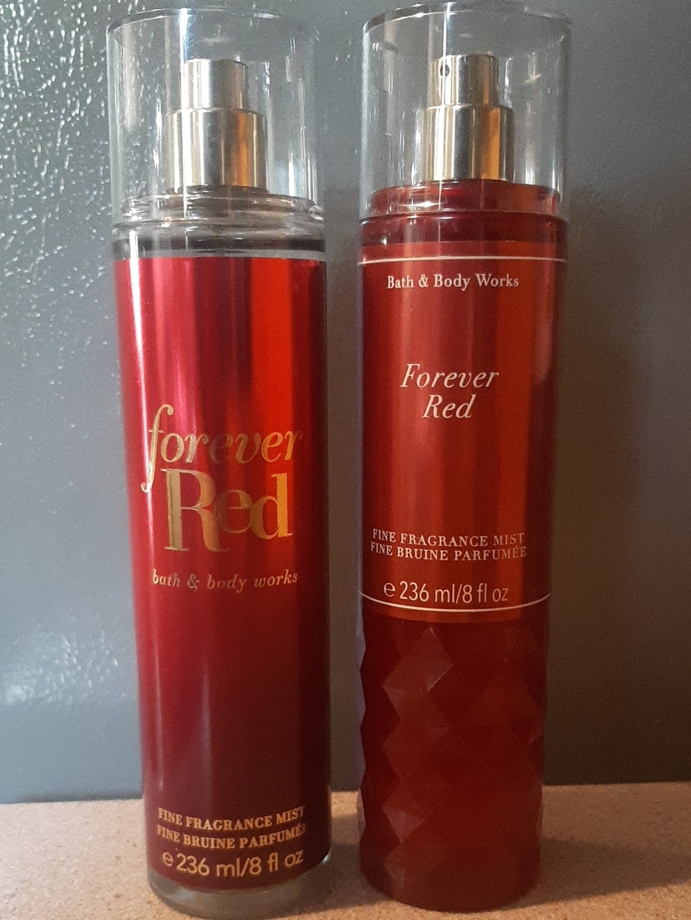 2 X Forever Red  Fine Fragrance Mist